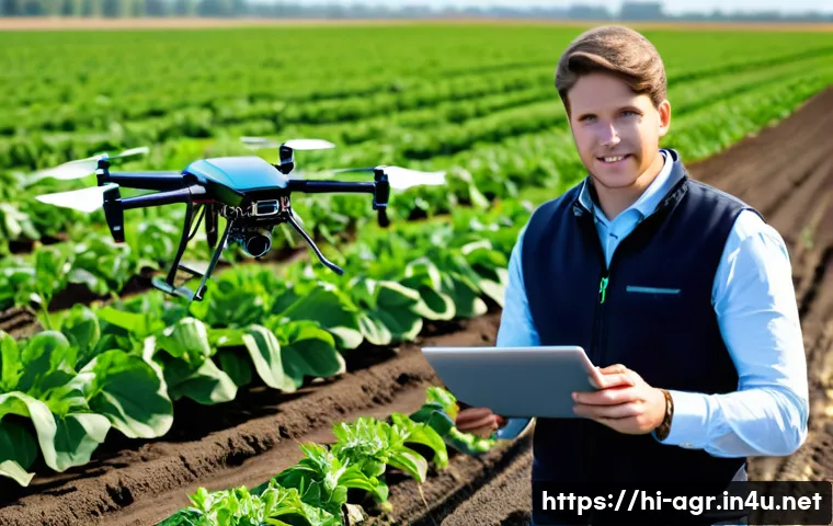 농업기술 직무를 위한 자격증 관리 - **Prompt 1: The Modern Certified Agronomist**
    "A confident and diverse young professional, an ag...